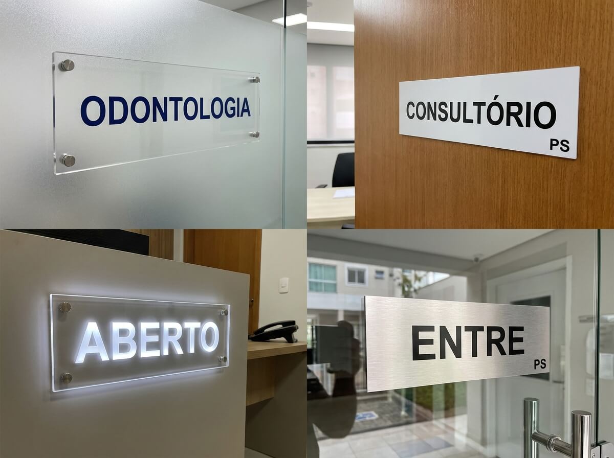Placas de Sinalização e Recepção